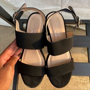 Coconuts by Matisse Black Platform Shoes Size 7M